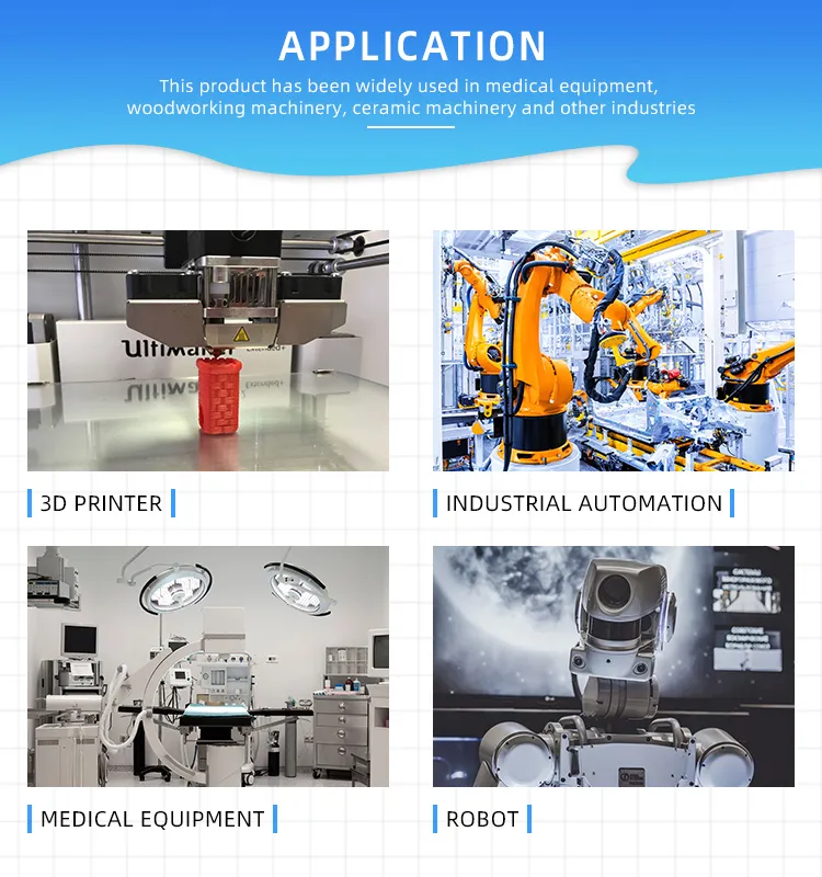 NEMA17 1.8degree Flat Shaft 3D Printer Stepper Motor (42SHD0003-24B)