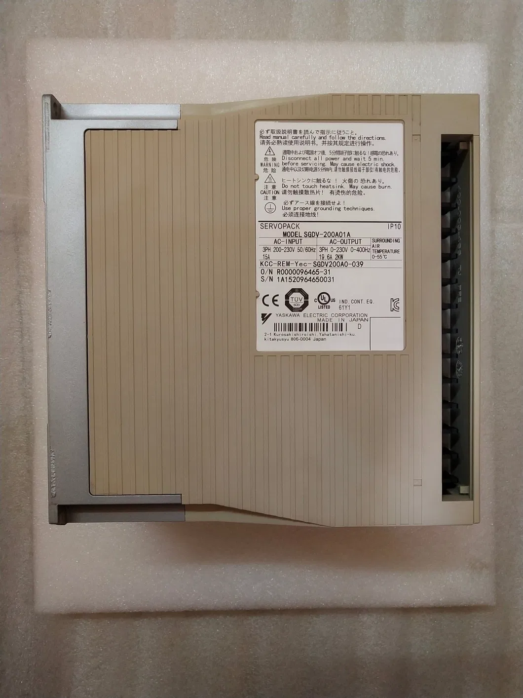 Original Yaskawa Servo Mdrive for Motor Sgdl-04ap