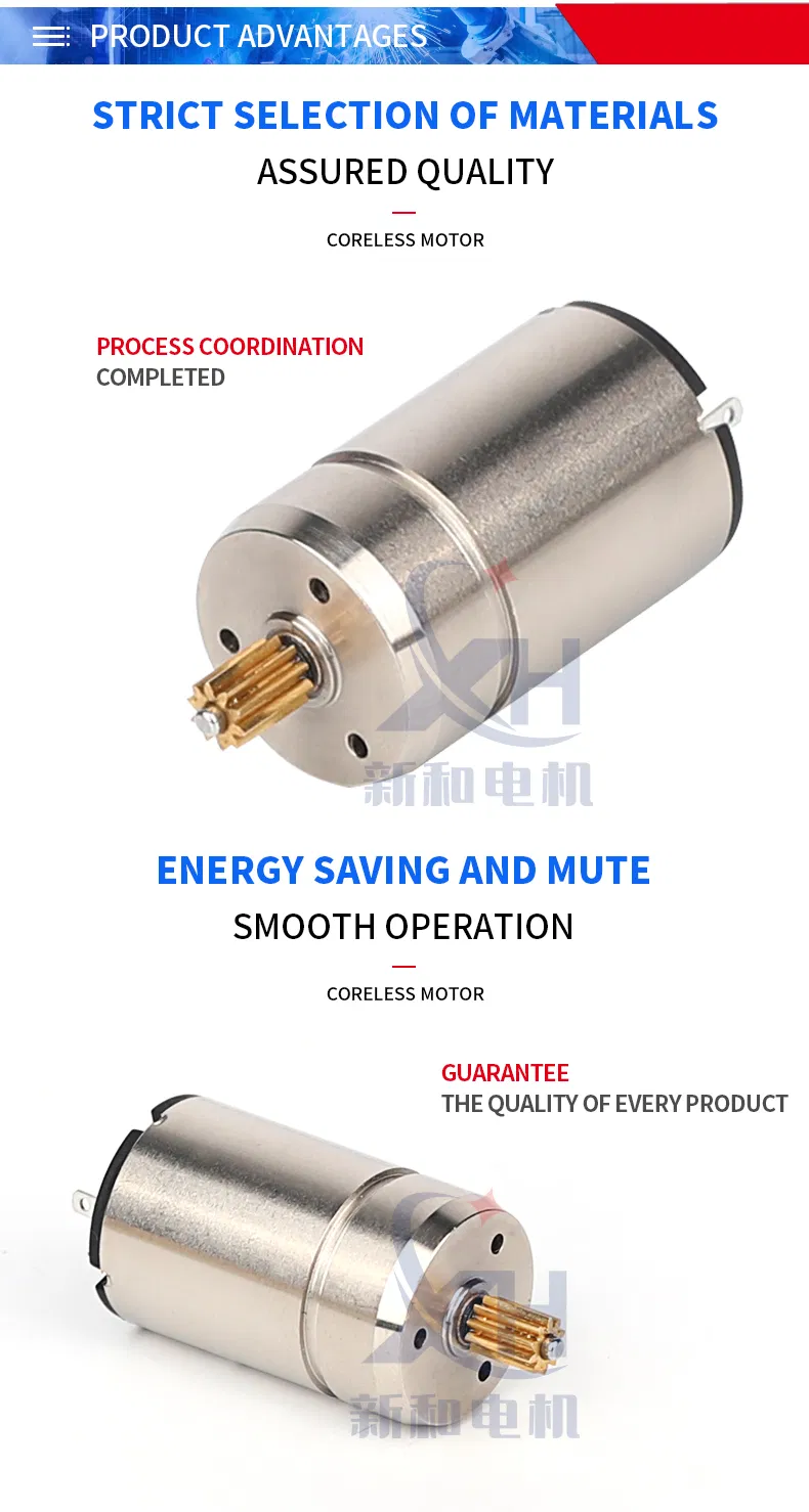 Professional Manufacturer The Best China 1524 Ten Teeth Coreless Motor Planetary Gear Motor/Reduction Micro Mini Electric DC Motor with Brush/Brushed