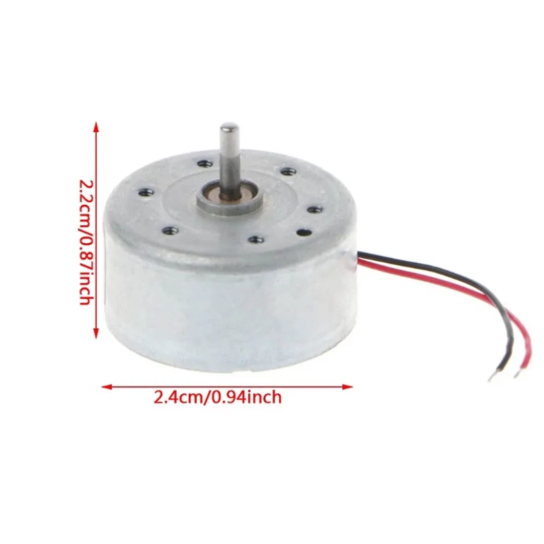 RF-310t -11400 Motor DC 5.9V 6400rpm High Speed 22mm Long Shaft for Toys Boat Car Fan