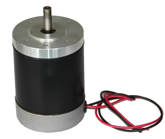 Size 80mm Pm DC Electric Moto 12volt/24volt Option for Optical Encoder