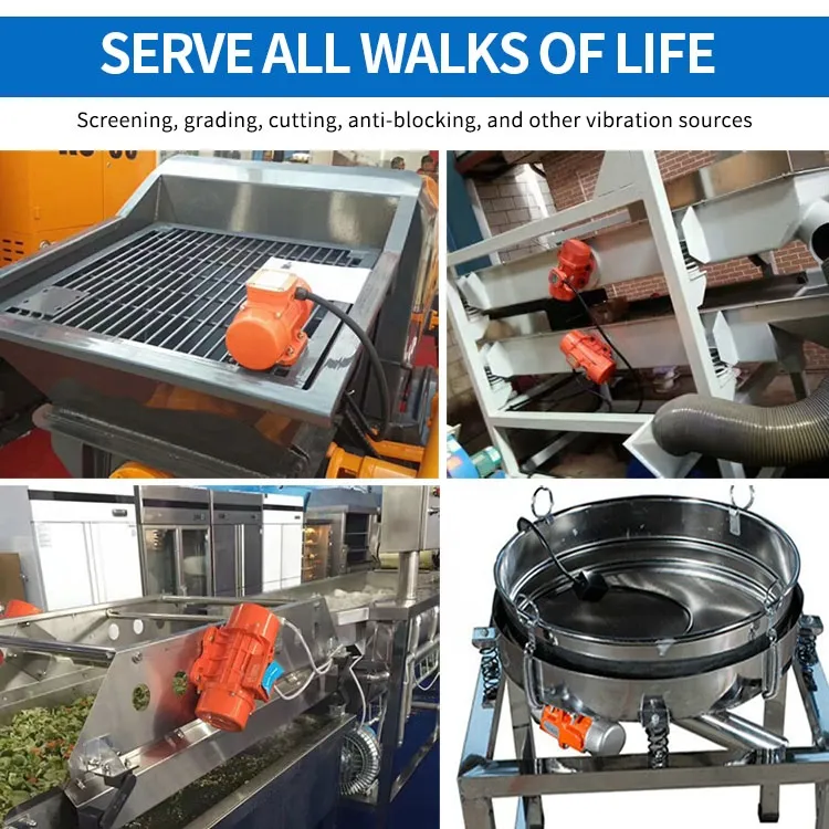 Vibrator Motor AC Electric Motor 2.2kw 50kn Electric Motor Vibrator Mve800/15-50