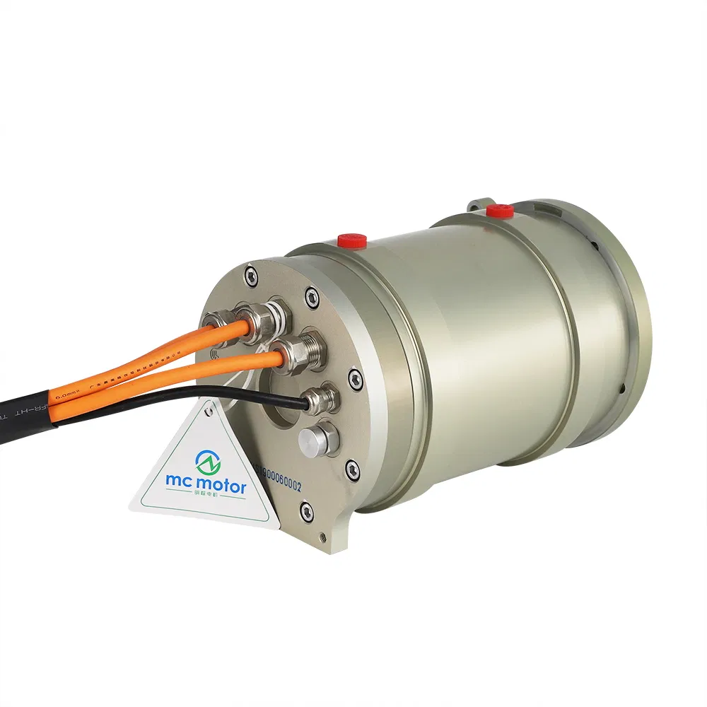 Water Cooled 10kw 12000rpm High Speed Brushless AC Motor