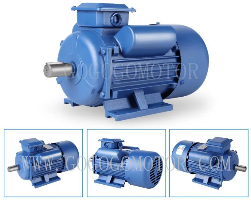 Yc90s-4 Single Phase 4 Pole Electric Motor, Yc Electric Motor, Induction Motor, AC Motor