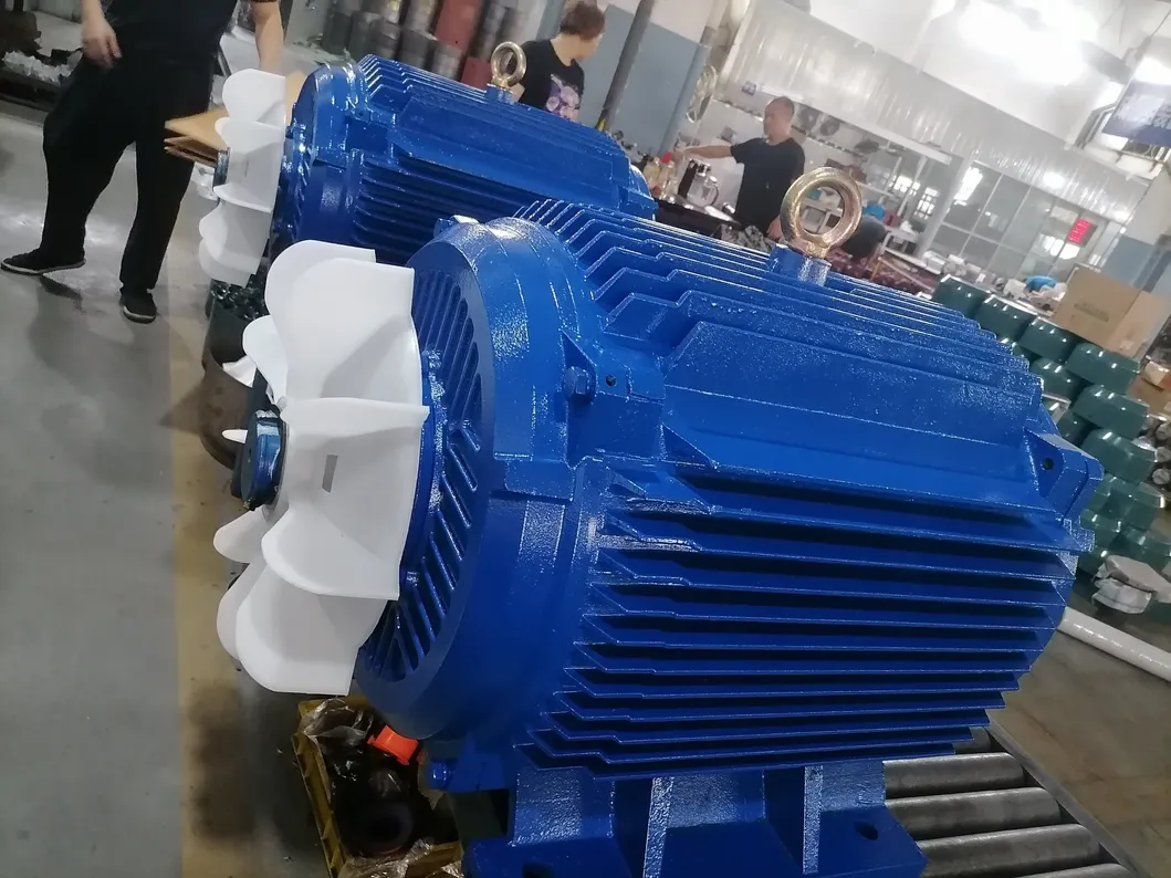 Ye2 High Efficiency Three Phase Induction Electric Motor Customized Housing