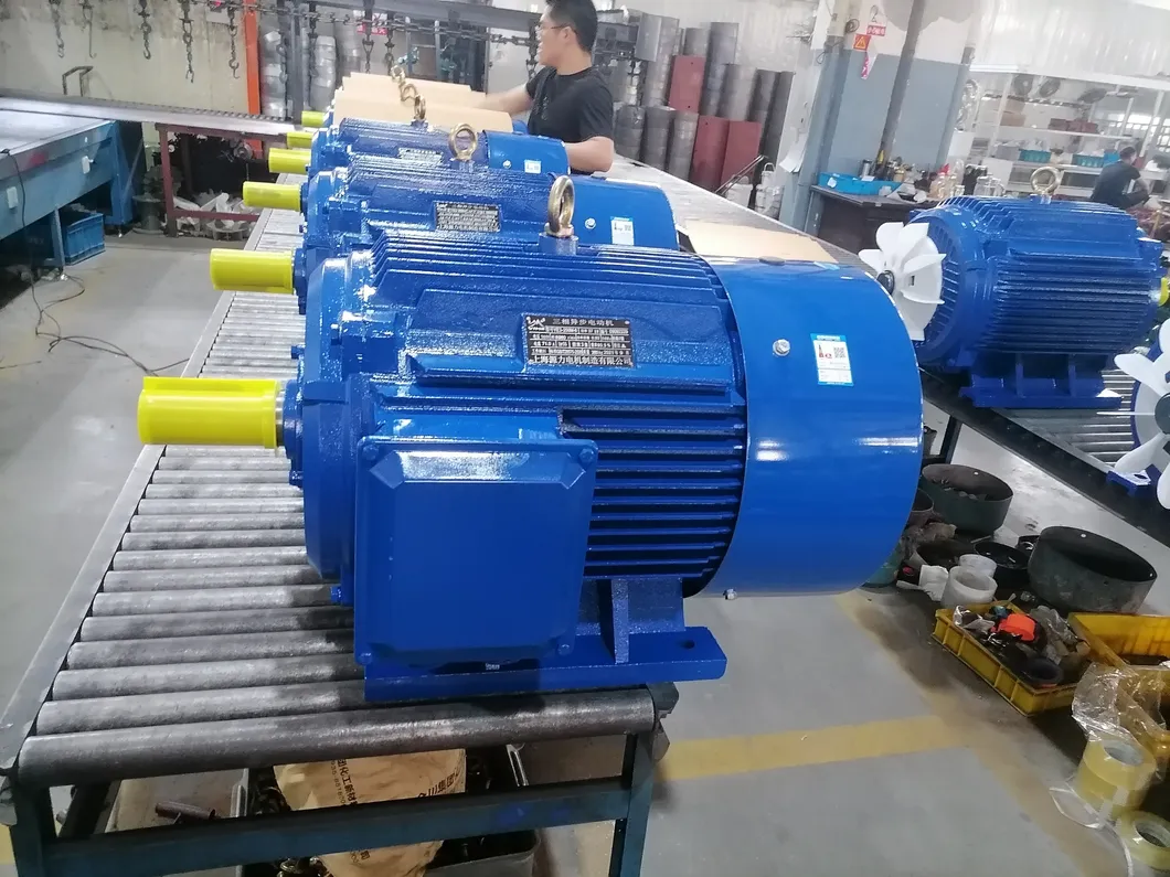 Ye2 High Efficiency Three Phase Induction Electric Motor Customized Housing