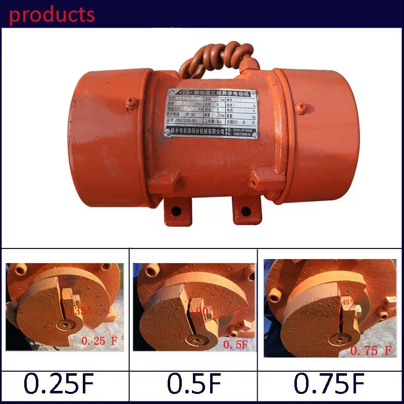 Yzs Series High Frequency Industries Electric Vibration Motor (YZS-20-6)