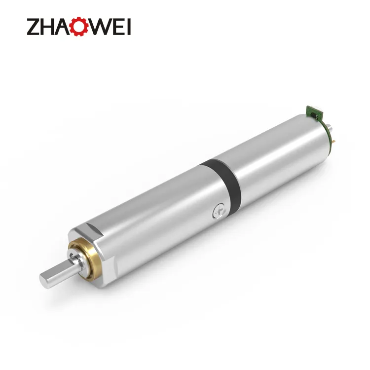 Zhaowei Custom 12V 24V IP65 12mm Mini Brushless DC Gear Motor for Smart Curtain