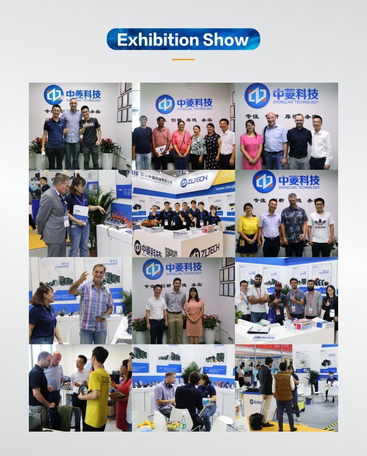 Zltech 5inch 24V 150W 3.2n. M 400rpm Low Speed Electric Wheel Brushless DC Single Shaft Hub Servo Motor with Encoder for Mobile Robot Agv